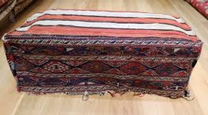 Or they have sewed two end panels together. Antique Shahsavan Mafrash Soumak 10151