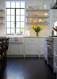 Marble Floating Shelves Transitional Kitchen Sage Design Kitchen Design Kitchen Inspirations Home Kitchens