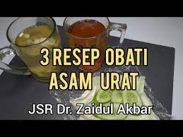 Jsr Dr Zaidul Akbar Obati Asam Urat Youtube Obat Alami Asam Urat Resep Sehat