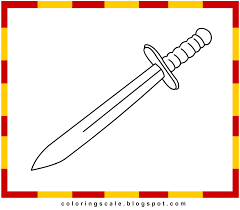 Free Sword Printable Coloring Pages For Kids Easy Coloring Pages Coloring Pages For Kids Coloring Pages