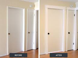 Craftsman Style Door Trim Diy Update Craftsman Style Doors Craftsman Interior Doors Interior Door Trim