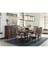 Furniture Trisha Yearwood Trisha Dining Furniture 7 Pc Set Expandable Table 4 Side Chairs 2 Arm Chairs Reviews Furniture Macy S In 2020 Dining Furniture Furniture Dining Room Design