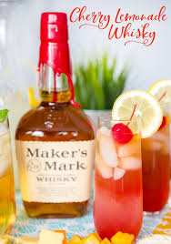 Made with bourbon, lime juice, fresh mint, and rosemary, this recipe will get you in the holiday spirit! Maker S Mark Cherry Lemonade Whisky Cocktail Recipe Whisky Cocktails Cherry Lemonade Alcohol Drink Recipes