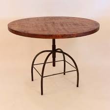 Steve Staples Custom Made Rt 13 Round Adjustable Factory Pedestal Table In 2019 Table Coffee End Tables Adjustable Table