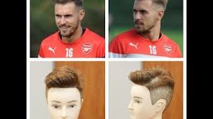 Arsenal's aaron ramsey has joined the long line of footballers to get absolutely shite haircut. Aaron Ramsey 2014 Haircut Tutorial Thesalonguy Youtube