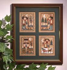 I don 't have a printer so i access the pattern and work from the screen. Four Seasons Cross Stitch Pattern