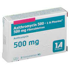 Azithromycin may be used in. Azithromycin 500 1 A Pharma 500 Mg 3 St Shop Apotheke Com