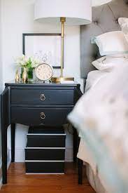 Black side tables for bedroom. Pin By Urban Re Leaf Candles On Living Room Bedside Table Decor Side Tables Bedroom Bedroom Design
