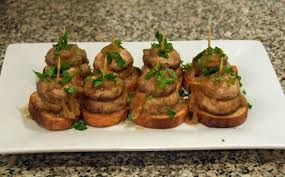 Mushroom Pintxos Pintxos De Txampis New York Food Journal Recipe Food Pintxos Recipes Food Journal