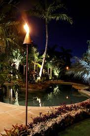 Required powder coat post no post. Led Fuel Tiki Torch Tropical Pool Philadelphia By Coastal Source Houzz