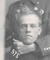 Omaha Police Court Mug Shot of Roy Green in 1902