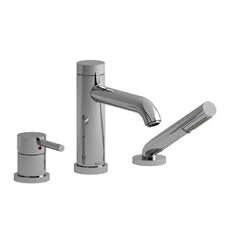 More buying choices $93.03 (1 new offer) delta faucet rp32103 single lever handle kit for delta 17 series, chrome. Cs 1 Lever Handle Bathtub Faucet Chrome 3 Piece With Handshower
