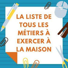 Voici Un Guide Complet De Tous Les Metiers Qu Il Est Possible D Exercer A Domicile Des Dizaines De Jo Travail A Domicile Gagner De L Argent Trouver Son Metier