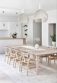 Calm And Bright Open Kitchen And Dining Room Comedor De Lujo Diseno De Cocina Comedor Interior De La Casa