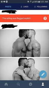 January 07 2021 2:11 pm est. Eee On Twitter 2 Shirtless Guys Kissing No Matter How Passionate Or Sexy Isn T Explicit I Think Your Media Checker Seems A Little Bigoted Tumblr That S Sad Because The Lgbtq