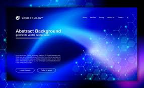 Technology Science Futuristic Background For Website Designs Or Landing Page Futuristic Background Modern Business Cards Design Website Design