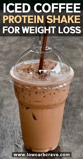 Healthy Low Carb Iced Coffee Protein Shake Recipe Recipe Coffee Protein Shake Iced Coffee Protein Shake Healthy Iced Coffee