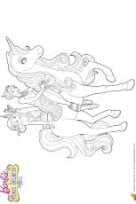 Coloriage barbie à imprimer ️ dessin de barbie à colorier ️ bien que barbie soit éternellement jeune et toujours resplendissante elle existe depuis 1959 et est connue des adultes comme des enfants ! Coloriage Du Film Barbie Et La Porte Secrete La Licorne Et Ses Amies