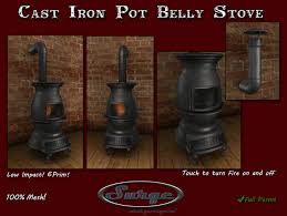 Check spelling or type a new query. Second Life Marketplace Mesh Cast Iron Pot Belly Stove Low Impact 6 Prim Logs And Fire Effect