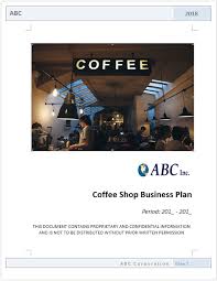 If you're looking to make a coffee shop business plan, then this is the template for you. Coffee Shop Business Plan