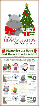 Memorize I Want A Hippopotamus For Christmas Capturing Joy With Kristen Duke Fun Christmas Activities Hippopotamus For Christmas Christmas Activities
