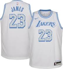 Encourage your favorite little nba fan's passion for basketball with the nike big boys' nba city edition swingman jersey. Nike Youth 2020 21 City Edition Los Angeles Lakers Lebron James 23 Dri Fit Swingman Jersey Dick S Sporting Goods