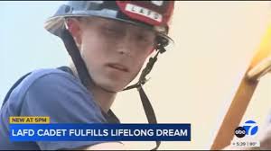 ABC7: LAFD Cadet Henry Berkson Pursues His Dream