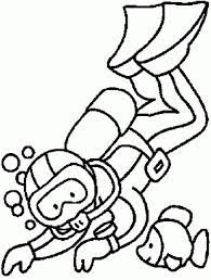 You're walking through the forest one day and come upon the corpse of a scuba diver. Scuba Diving Coloring Page Coloring Page Book