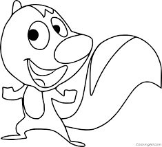 Download and use baby skunk coloring pages clipart in your website, presentations or documents. Skunk Coloring Pages Coloringall