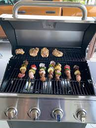 So, keep the top opened for 15 minutes, and keep the gas valve closed. Using My New Grill For The First Time Bbq