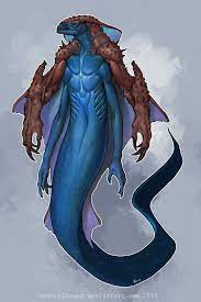 Cm Ichthyar By Https Ventralhound Deviantart Com On Deviantart Creature Concept Art Creature Concept Fantasy Monster