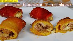 Maybe you would like to learn more about one of these? Cosi Buoni E Facili Da Fare Non Li Avete Mai Mangiati Involtini Di Peperoni Alla Siciliana Youtube