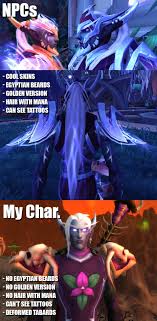 Late, but very nice colours and smooth hairstyles. Nightborne Is A Lie R Wow