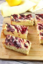 Lemon Raspberry Cheesecake Bars Recipe Raspberry Cheesecake Bars Savoury Cake Food