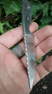 Bird And Trout Knife Template Nightturtleknives Mini Bird N Trout O1 Tool Steel Knife Sharpening Knife Patterns Neck Knife