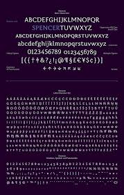 Spencer Type Family Spencer Graphic Design Fonts Type