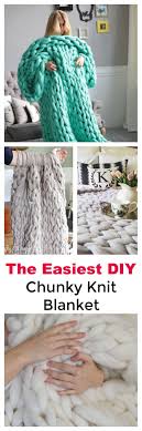 Sie bringen gemütlichkeit in den. Make Your Own Easy Diy Chunky Knit Blanket On Jumbo Needles Or Your Arm Includes Youtube Instruc Chunky Knit Blanket Pattern Chunky Knit Yarn Knitted Blankets