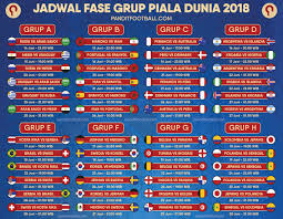 Berikut ini jadwal pertandingan fase grup piala dunia. Jadwal Lengkap Piala Dunia World Cup 2018 Pandit Football Indonesia