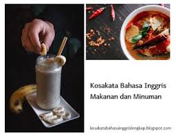Untuk mengenalkan bahasa inggris kepada anak tk dan paud harus memerlukan media yang kreatif. Kosakata Bahasa Inggris Tentang Food Drink Makanan Dan Minuman Kosakata Makanan