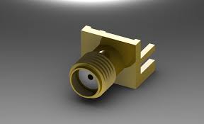 Sma Ribbed Flange Launch Connector 3d Cad Model Library Grabcad