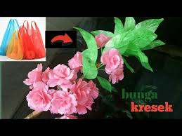 108 Cara Membuat Bunga Sakura Dari Plastik Kresek Cherry Blossom Flower From Plastic Bag Youtube Bunga Sakura Bunga Bunga Botol Plastik