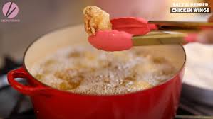 The Best Salt And Pepper Chicken Wings Recipe Video Seonkyoung Longest Recipe Stuffed Peppers Chicken Stuffed Peppers Wing Recipes