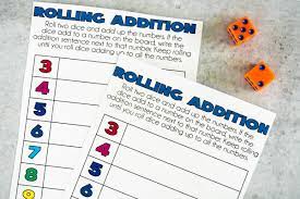 Download & print our math dice games printable resources. Free Printable Math Dice Games Play Party Plan