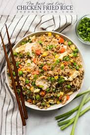 Easy Chicken Fried Rice The Best Fried Rice Recipe Joyous Apron Recipe In 2020 Best Fried Rice Recipe Chicken Fried Rice Easy Fried Rice