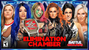 Mike raw women's champion asuka walks up to her and congratulates her on the royal rumble win. Wwe 2k20 Wwe Elimination Chamber 2021 Raw Women S Championship Match Youtube