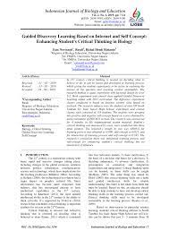 Jadi setiap kali orang dari luar negeri ingin menghubungi seseorang di indonesia, maka ia harus menambahkan kode telepon negara indonesia tersebut, setelah itu baru menambahkan nomor telepon yang dituju di belakangnya. Pdf Guided Discovery Learning Based On Internet And Self Concept Enhancing Student S Critical Thinking In Biology