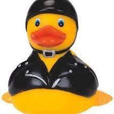 Biker Duck Rubber Duck Duck Rubber Ducky