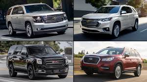 Common specifications for the best toyota suv models. Best 8 Passenger Vehicles Of 2020 More Room The Merrier