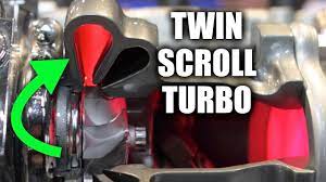When the exhaust valve opens (around 50° crankshaft angle, before bdc) the cylinder pressure is still high, around 4 bar and the temperature around 700 °c. Twin Scroll Turbocharger Explained Youtube