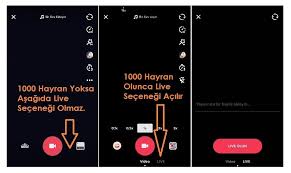 Tiktok Canli Yayin Nasil Yapilir Videolar Yay Gorsel Efektler